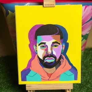Drake Canvas Painting